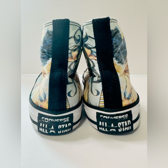Converse Chuck Taylor All Star High x DC Comics Wonder Woman - Size 5 - Picture 8 of 9